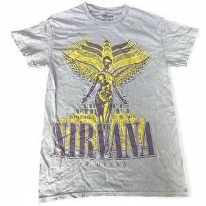 Lavender Nirvana In Utero Angel Graphic Tee | Size S